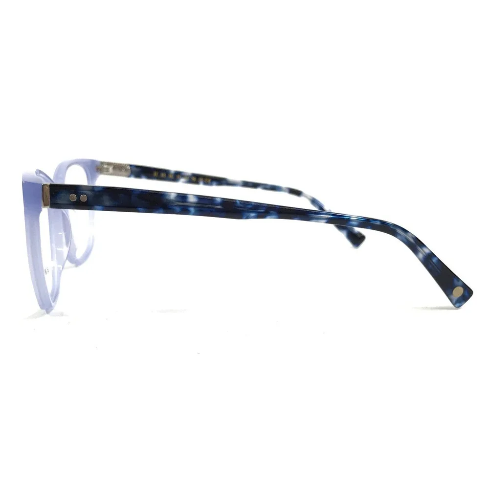 Erkers Eyeglasses Frames CHAIN OF ROCKS Wednesday Matte Blue 54-18-146
